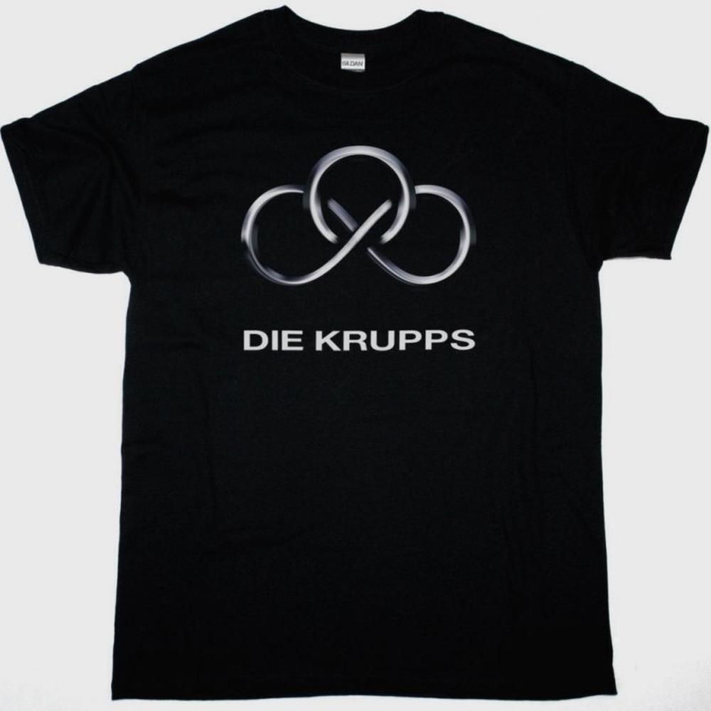 Die Krupps Logo New Black T-Shirt